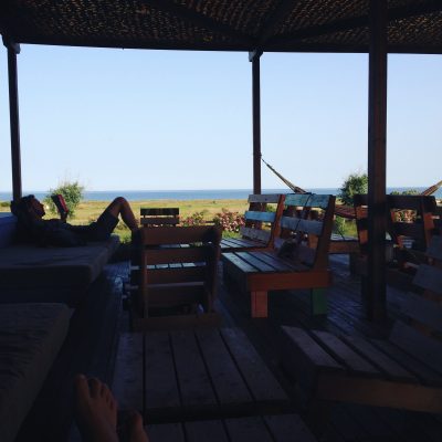 podcast interview from lemnos greece coworking trip