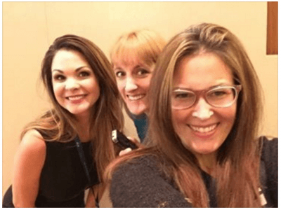 melissa sue tucker jennifer holland and laura petersen at impact16 podcast interview