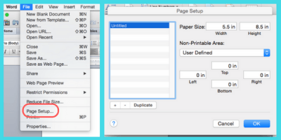 How to change your page size in Microsoft Word | Laura Petersen, Copy That Pops