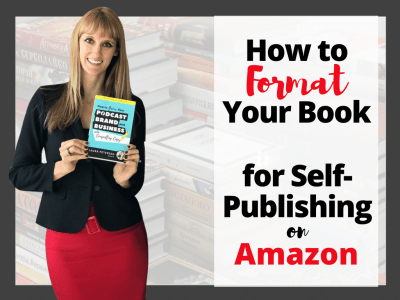 how to format your book for selfpublishing on amazon