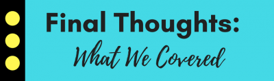 Use Your Book To Grow Your Business, Final Thoughts: What We Covered | Laura Petersen, #1 Best Selling Author
