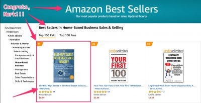mark wills #1 bestseller in home-based business