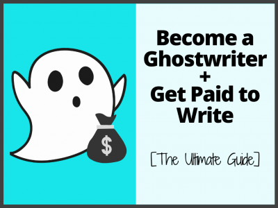 become a ghostwriter blog post - copy that pops with laptop laura