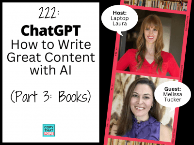 ChatGPT - How to Write Great Content with AI (Part 3: books)