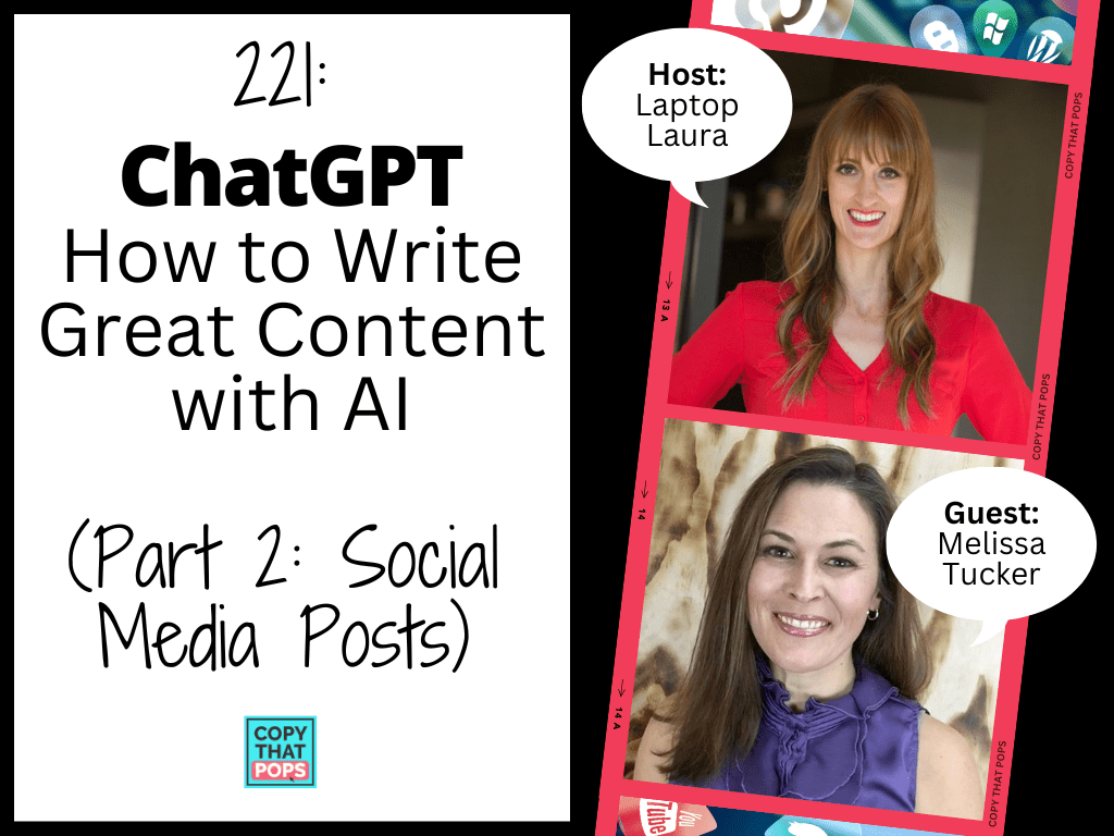 ChatGPT - How to Write Great Content with AI (Part 2: Social Media Posts)