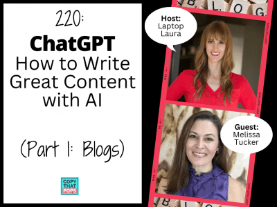ChatGPT - How to Write Great Content with AI - part 1 blogging