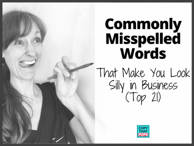 most commonly misspelled words in business that make you look silly