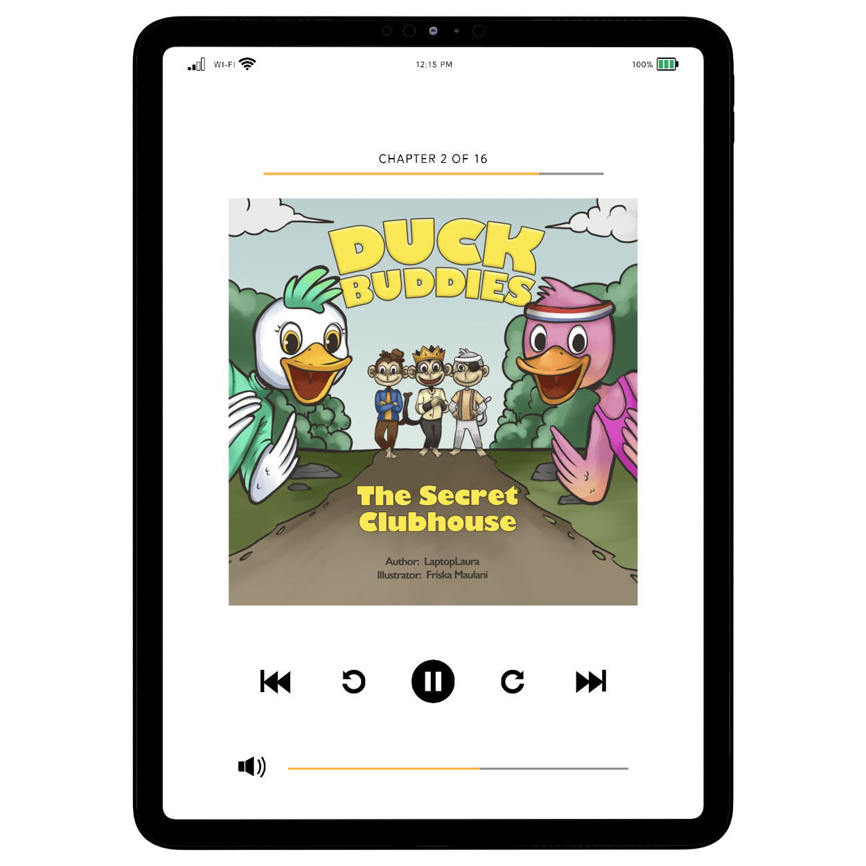 Duck Buddies - free kids Audiobook iPad