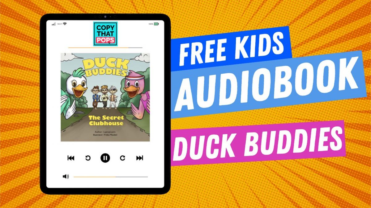 free kids audiobook - duck buddies the secret clubhouse with copy that pops podcast